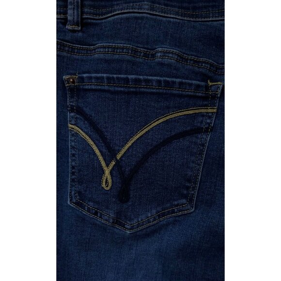 Lincoln Outfitters Women's 16 Comfort Flex Wide Leg Boot Denim Jean 36x32 - Picture 7 of 8